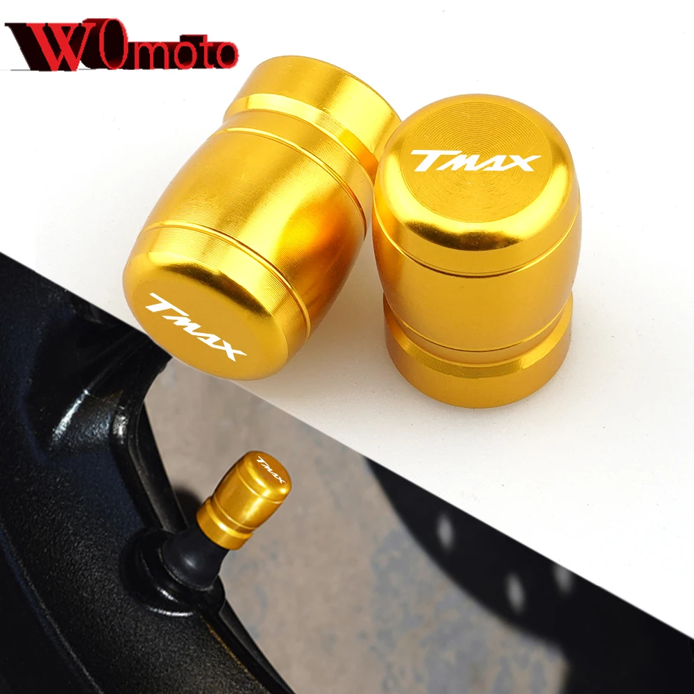 

For YAMAHA T-Max 500 TMAX 560 500 TMax 530 Motorcycle Accessorie Wheel Tire Valve Stem Caps CNC Airtight Covers Dustproof Caps