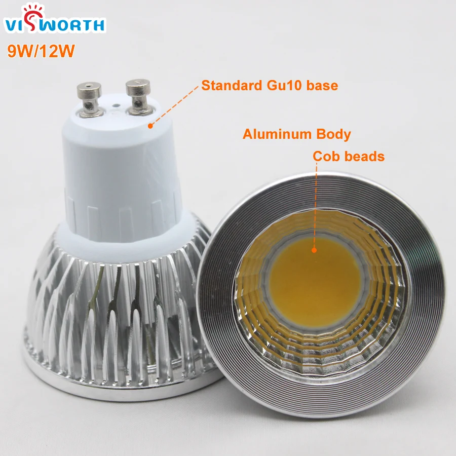 Светодиодный точечный светильник Gu10 SMD2835 матовая лампа с функцией холодного и