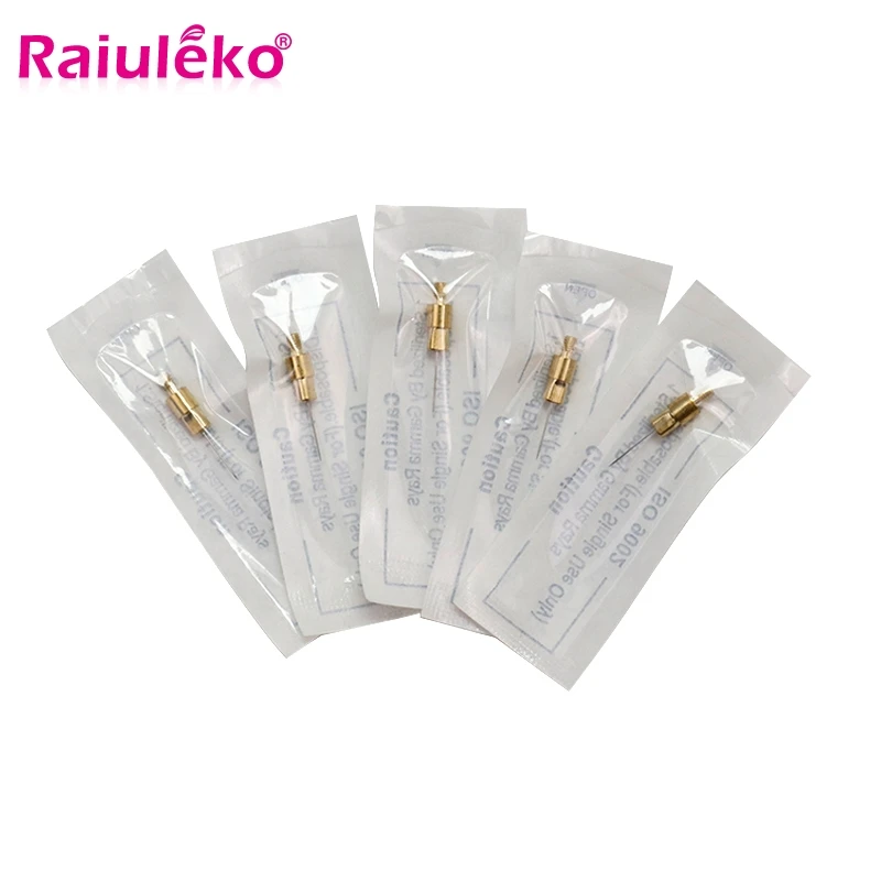 5 шт. микро медные иглы для кожи принадлежности лазерной ручки удаления веснушек