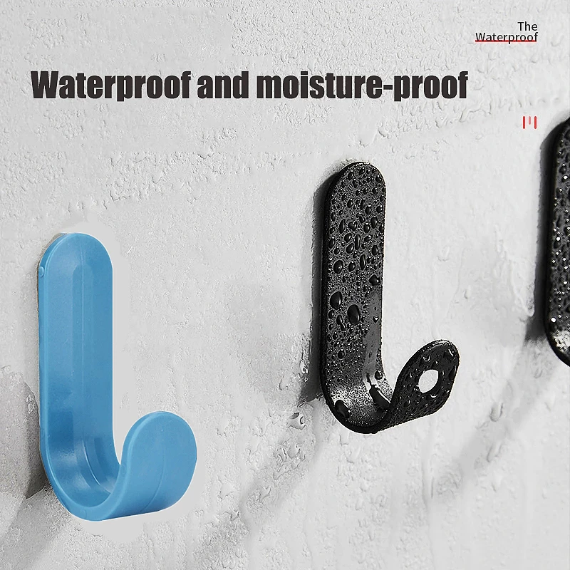 

Strong Self Adhesive Wall Hanger Organizer Robe Towel Hooks Key and mail Holder Hat Racks Heavy Load Sucker for Kitchen Bathroom