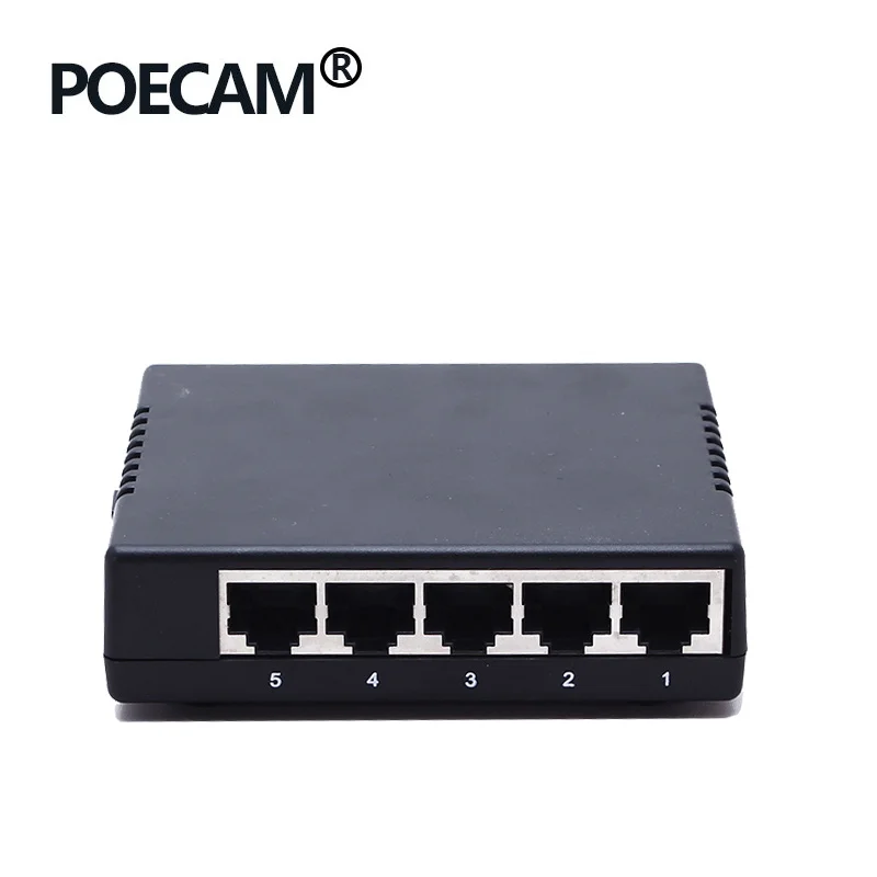 5 портов Пассивный Переключатель PoE 12 В 24 4/5 + 7/8 скорость передачи 100 Мбит/с|port poe