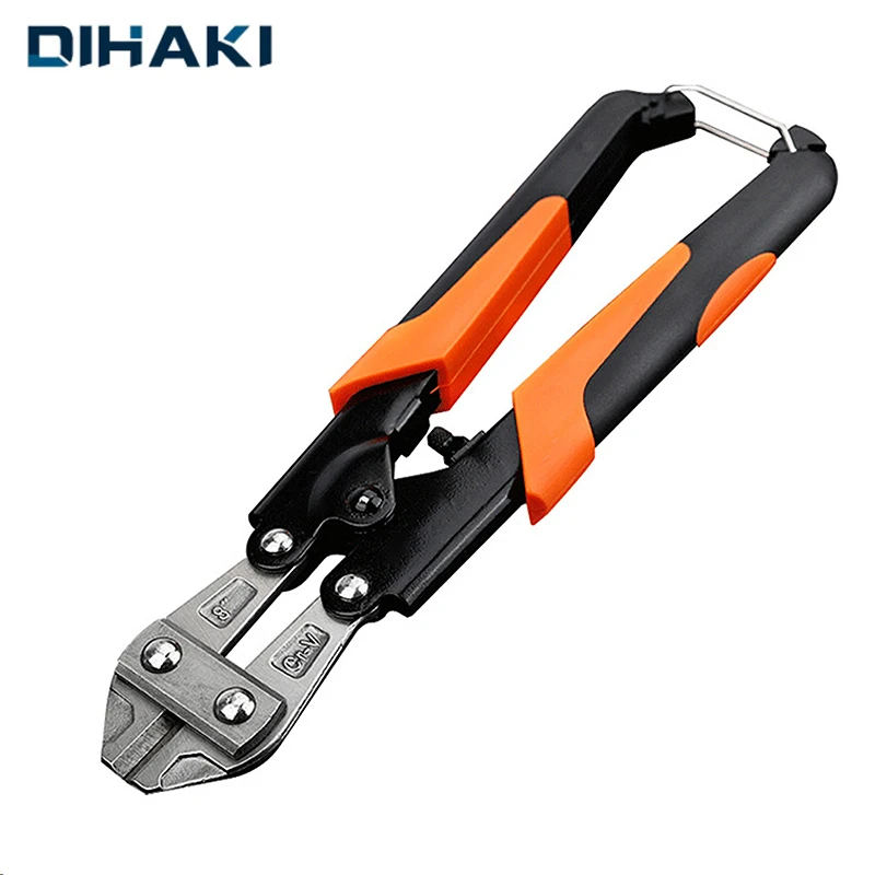 

8 Inch Steel Bolts Cutter Steel Bar Clamps Pliers Chrome Vanadium Steel Wire Bolt Cutter Tool Wire Stripping Crimping Hand Tools