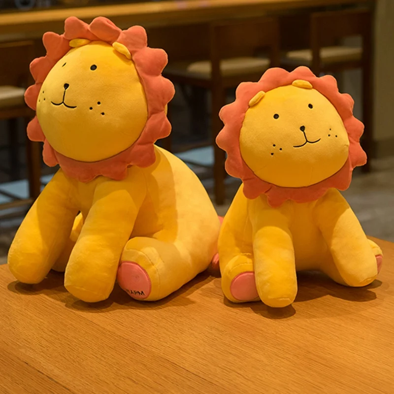

Cute sitting posture peluche sun flower lion king stuffed animals high quality plush toy soft home decor doll children girl gift