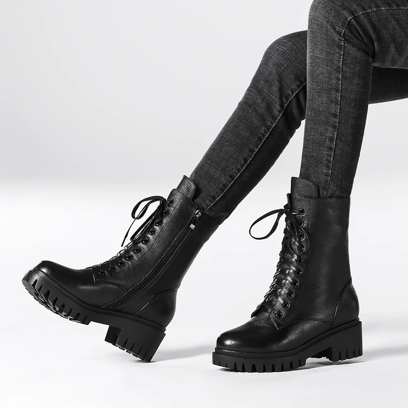 Ботинки Martin женская бархатная обувь коллекция 2019 года сезон осень зима сетчатая