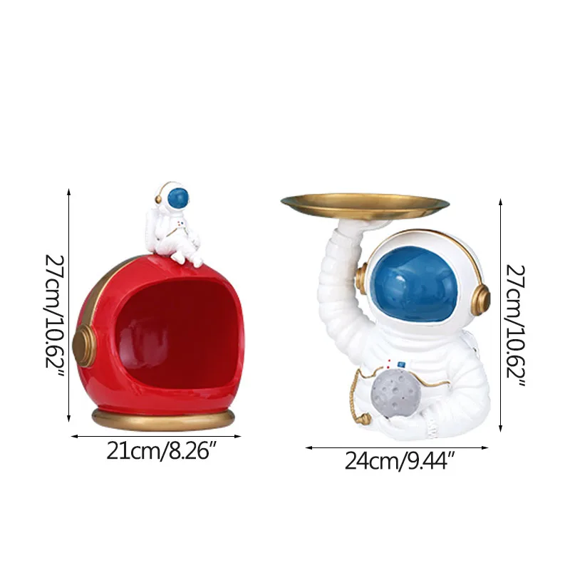 

Home Decoration Cartoon Spaceman Organize Crafts Nordic Astronaut Storage Ornaments Living Room Decoration Furnishings Artware