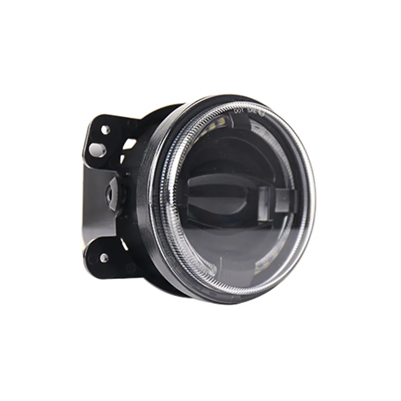 2 шт. 4-дюймовые светодиодный Противотуманные фары 30 Вт гало-проектор белые ДХО