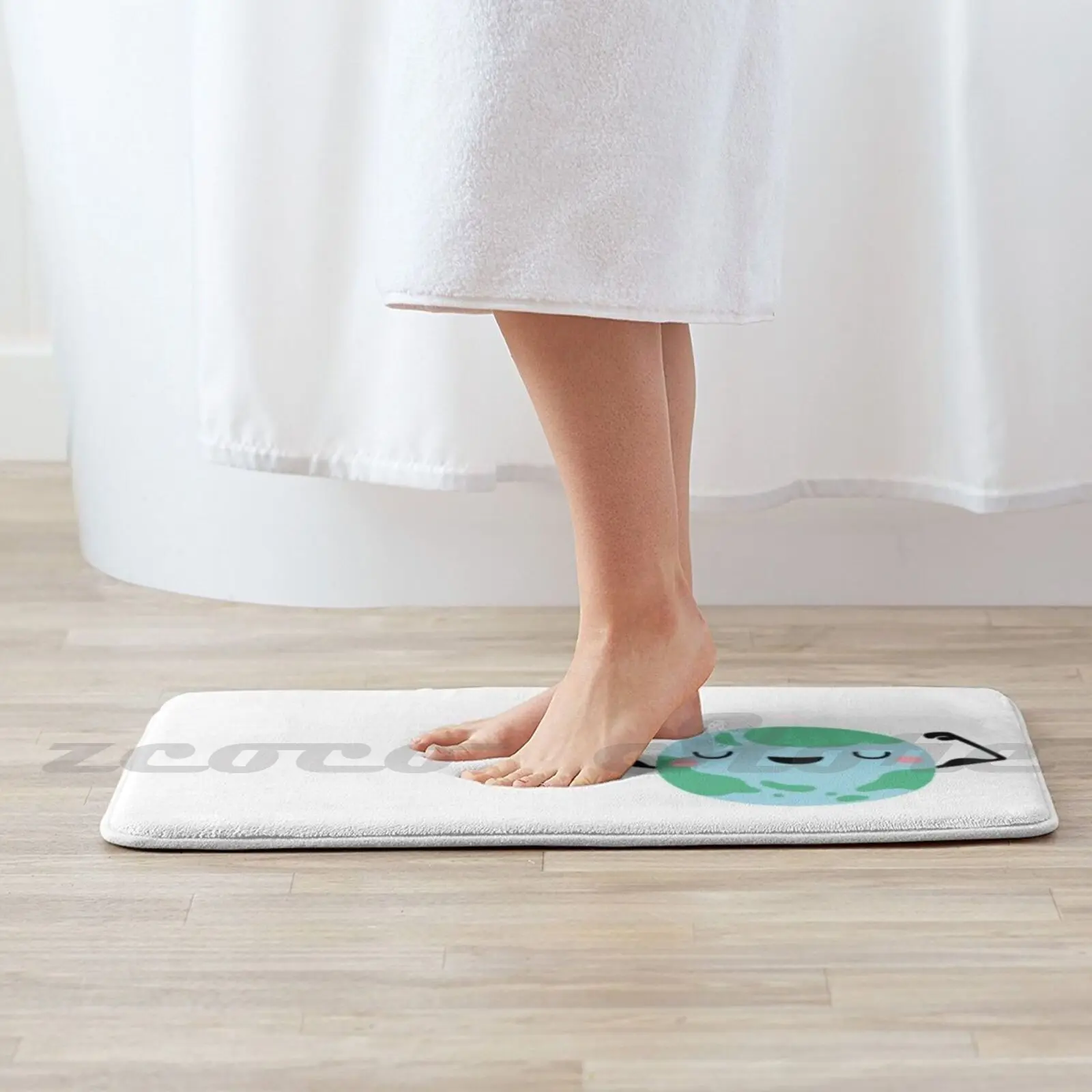 Прочный Коврик для земли нескользящий коврик впитывания воды дверной ковер