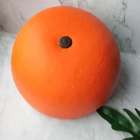 squishy toys slow rising back half orange cute fruit reliever stress gifts new rising soft cream squishy squeeze toy