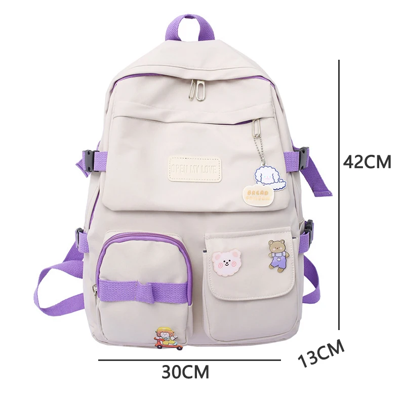 

sweet cute school bags for teenage girls backpack women student schoolbag 2021