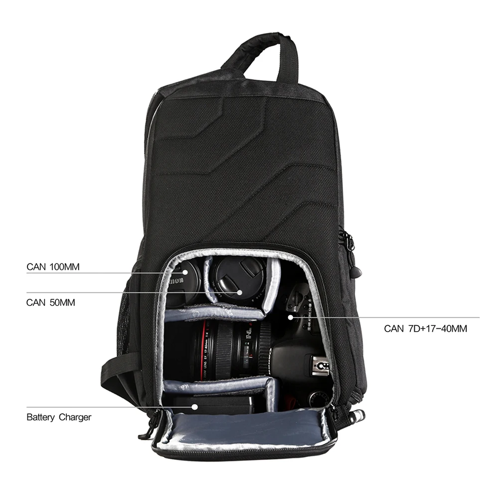 

Digital Camera Bag Travel Cameras Backpack Case Waterproof Outdoor Photography Bags For Canon Nikon