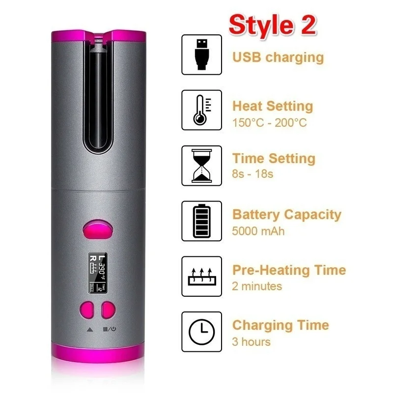 Щетка для выпрямления волос щетка завивки Профессиональный стайлер с воздушной