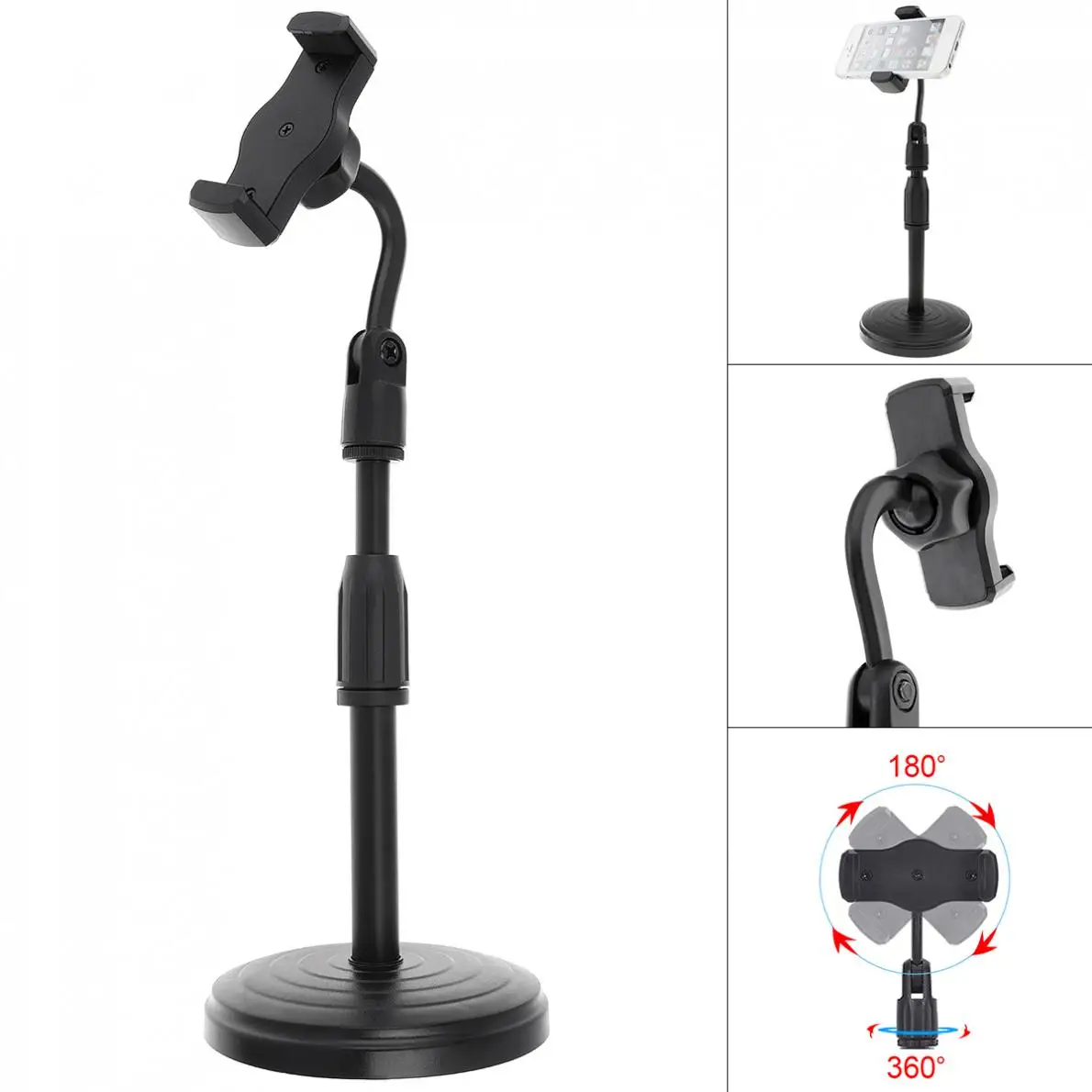 Универсальный раздвижной Настольный держатель для телефона Подставка
