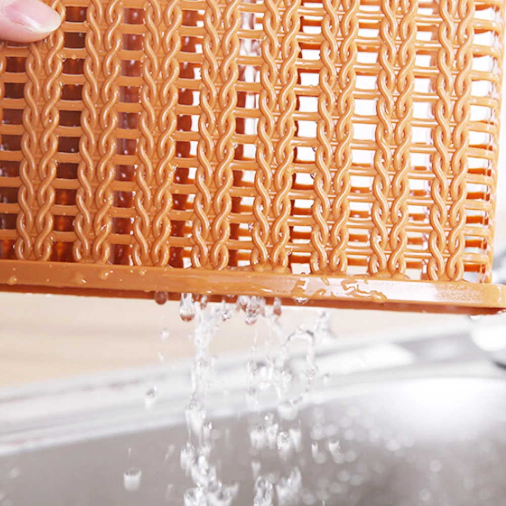 1 шт. Бытовая пластиковая полка для слива кухонные столовые приборы контейнер