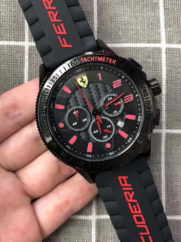 FERRAR высококачественные мужские спортивные наручные часы модные роскошные AAA для