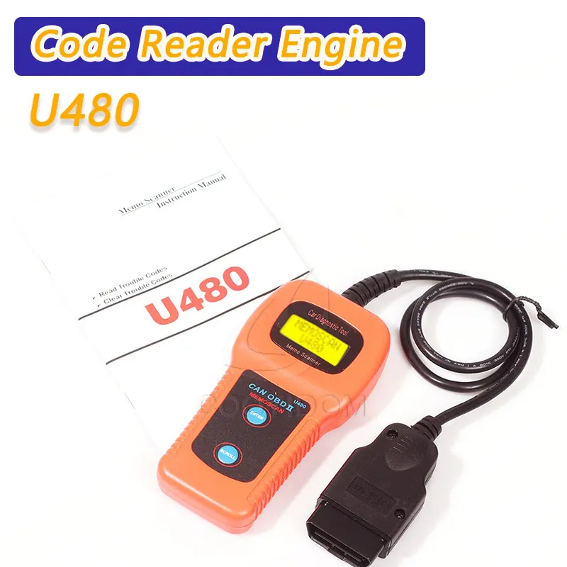 COOYIDOM U480 OBD2 Can Bus сканер кода двигателя считыватель кодов OBDII автомобиль или грузовик Авто диагностический сканер двигателя от AliExpress WW