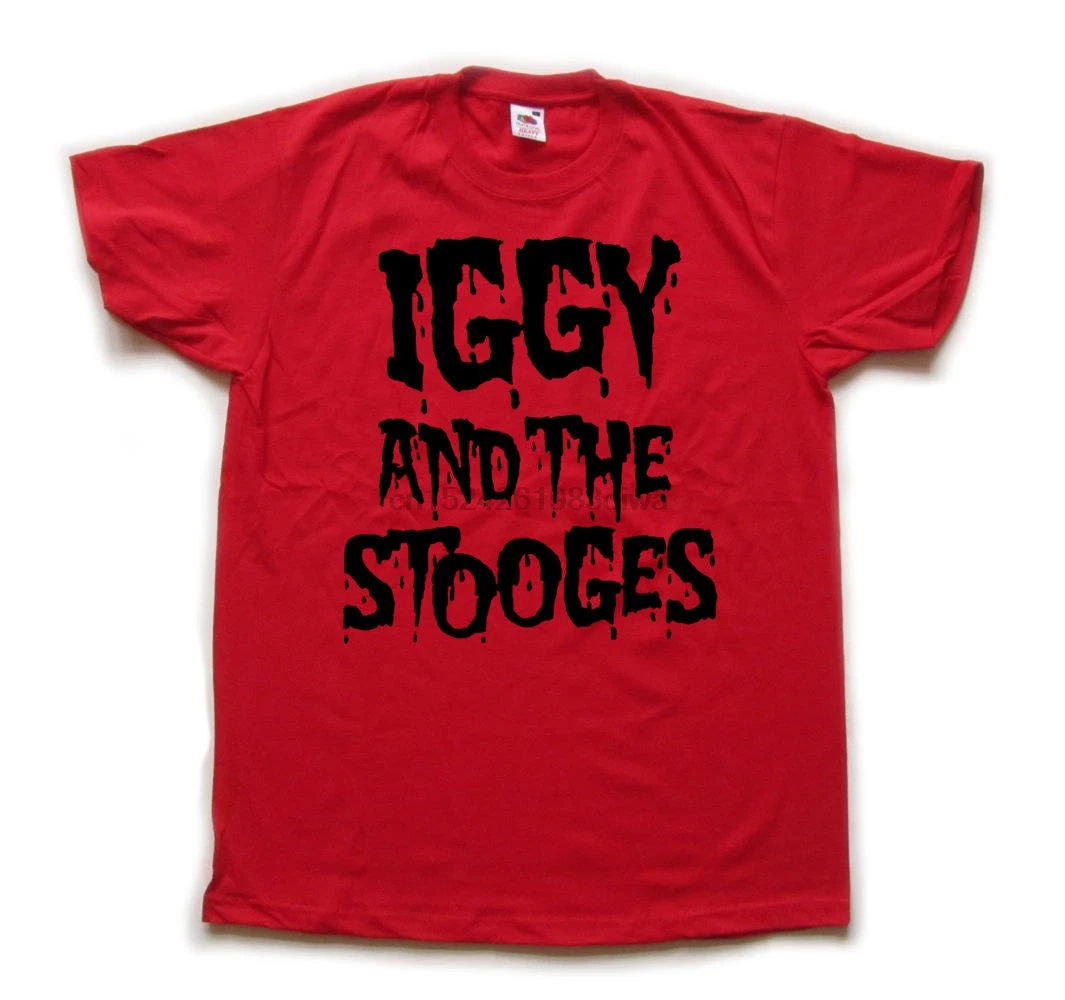

IGGY and the STOOGES screenprinted T SHIRT