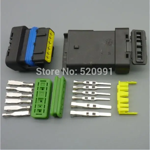 

Shhworldsea 6-контактный мужской и женский автомобильный разъем дроссельной заслонки, жгут проводов, водонепроницаемый разъем 211PC069S0049 211 PC069S0049