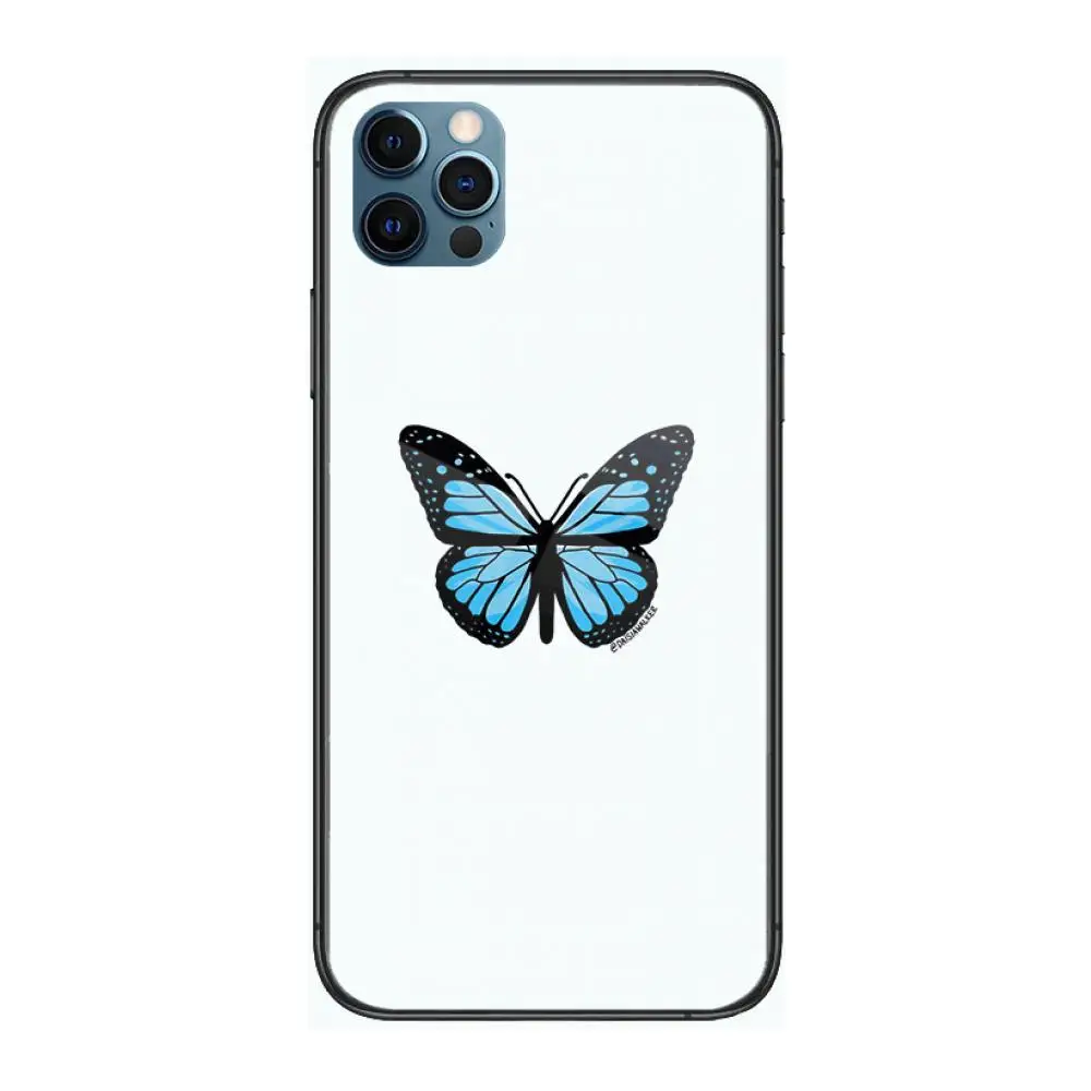 

Butterflies and flowers Fashion Phone Case cover For OPPO A91 9 83 79 92s 5 F9 A7X Reno2 Realme6pro 5 black tpu cell cover