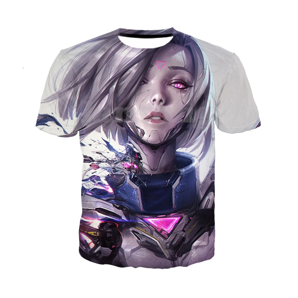 Футболка/Свитшот/худи/брюки с 3D принтом league of legends project fiora мужские комплекты в