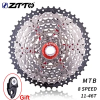 bicycle 8s 11 46t mtb cassette 8 speed wide ratio mountain bike freewheel steel sprocket bicycle parts for m310 tx35 k7 x4