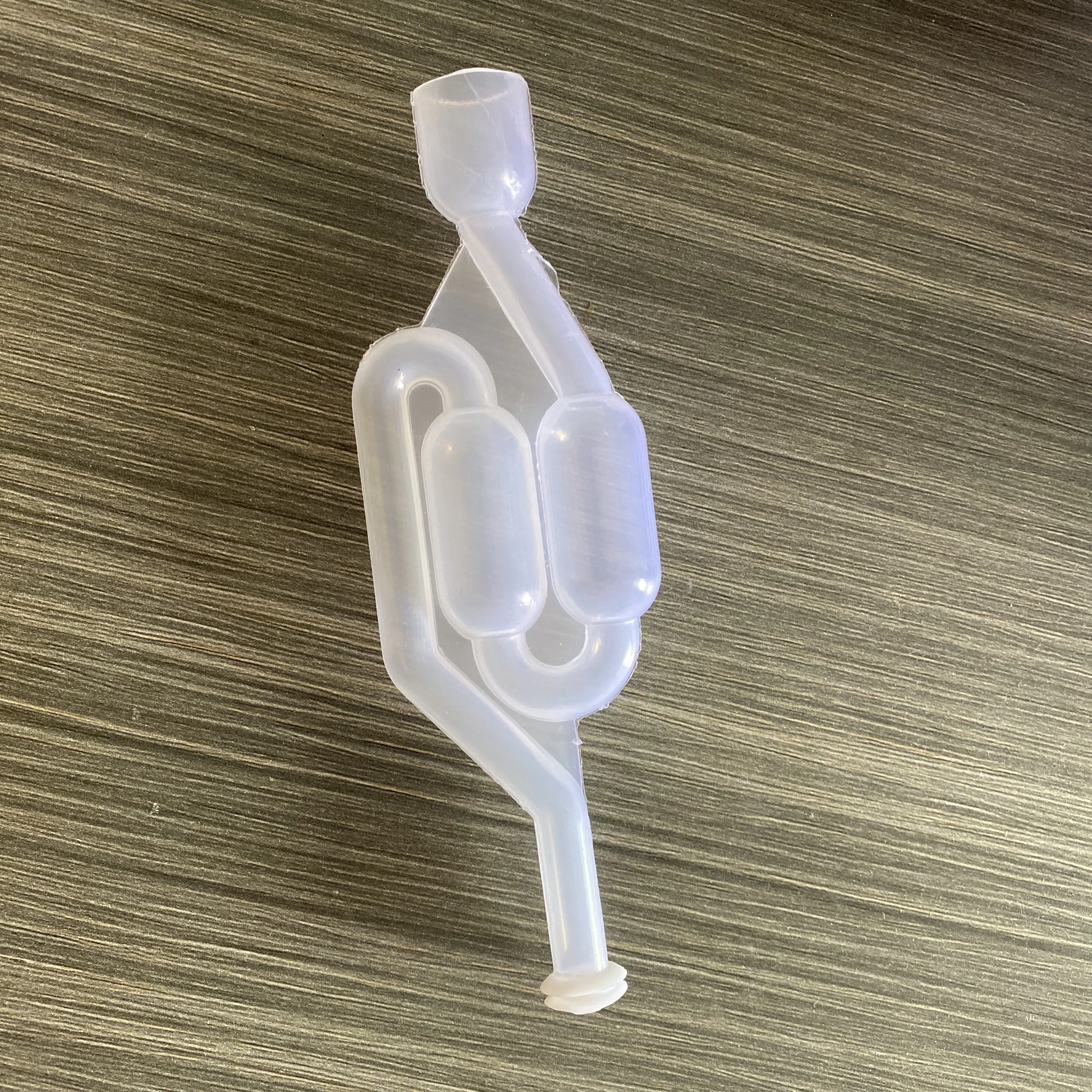 Воздушный замок Еда Класс с двойным пузырем Пластик клапан домашнее ПИВОВАРЕНИЕ