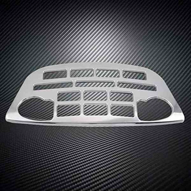 Motorcycle CD Radio Accent Panel Fairing Control Trim Frame Cover for Honda GL1800 2001-2011 image 4