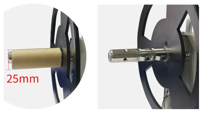 Автоматическая машина для перемотки этикеток со штрих-кодом QQTCW-Q5 устройство