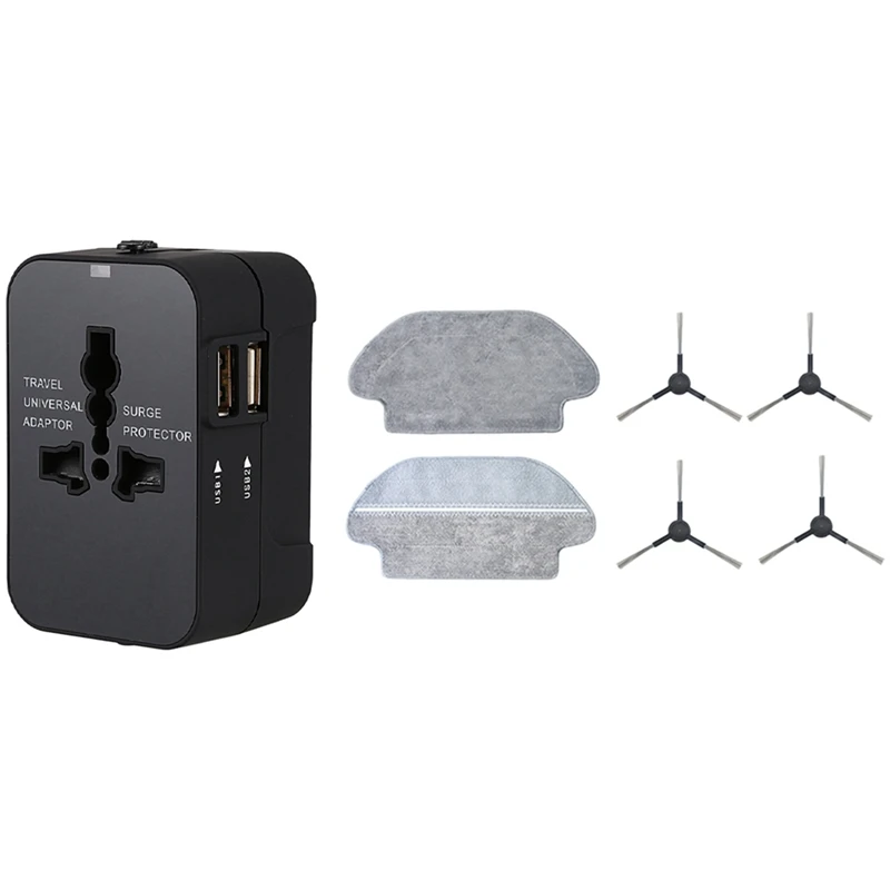 Зарядное устройство Все в одном с 2 1 А USB-разъемами для Великобритании ЕС