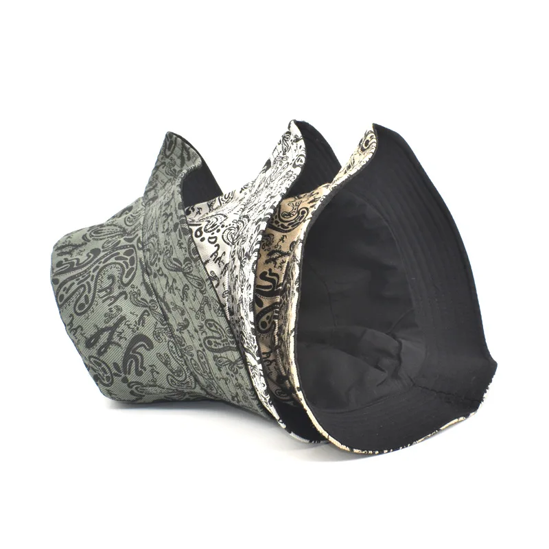 Fisherman Hat Creative Letter Y Floral Hip Hop Women Bob Panama Caps Hunting Cap Bucket Hats Outdoor Basin Cap