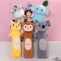 new 55 110cm plush animals pillow stuffed elephant donkey tiger koalas deer toys soft girl dolls big cushion kids birthday gift