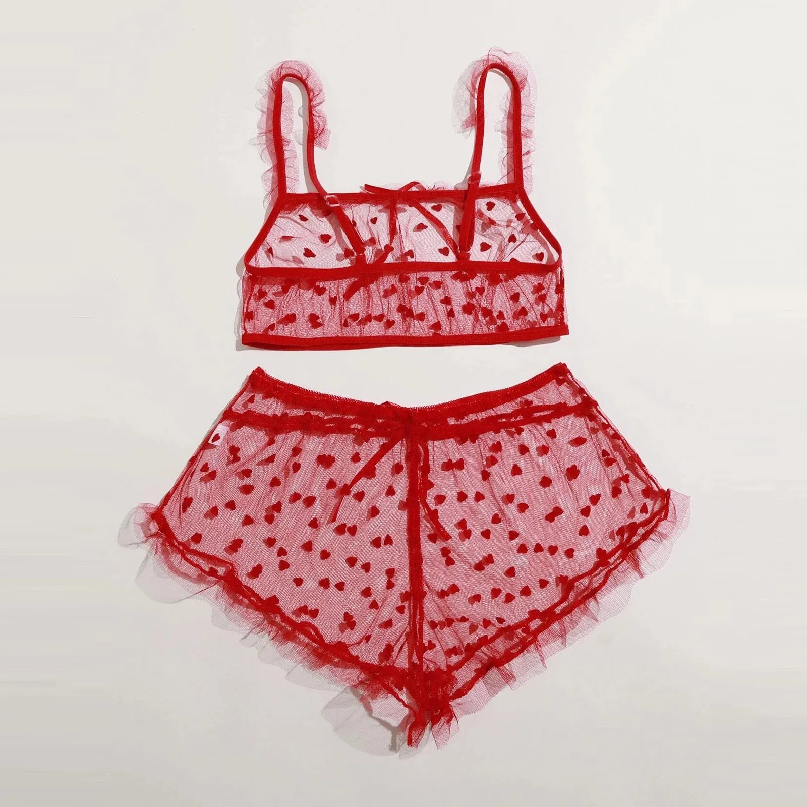 

KANCOOLD Women Clothing 2021 New Fashion And Sexy Embroidery Lace Sexy Lingerie See-throught Underwear Pajamas Pyjama Pour Femme