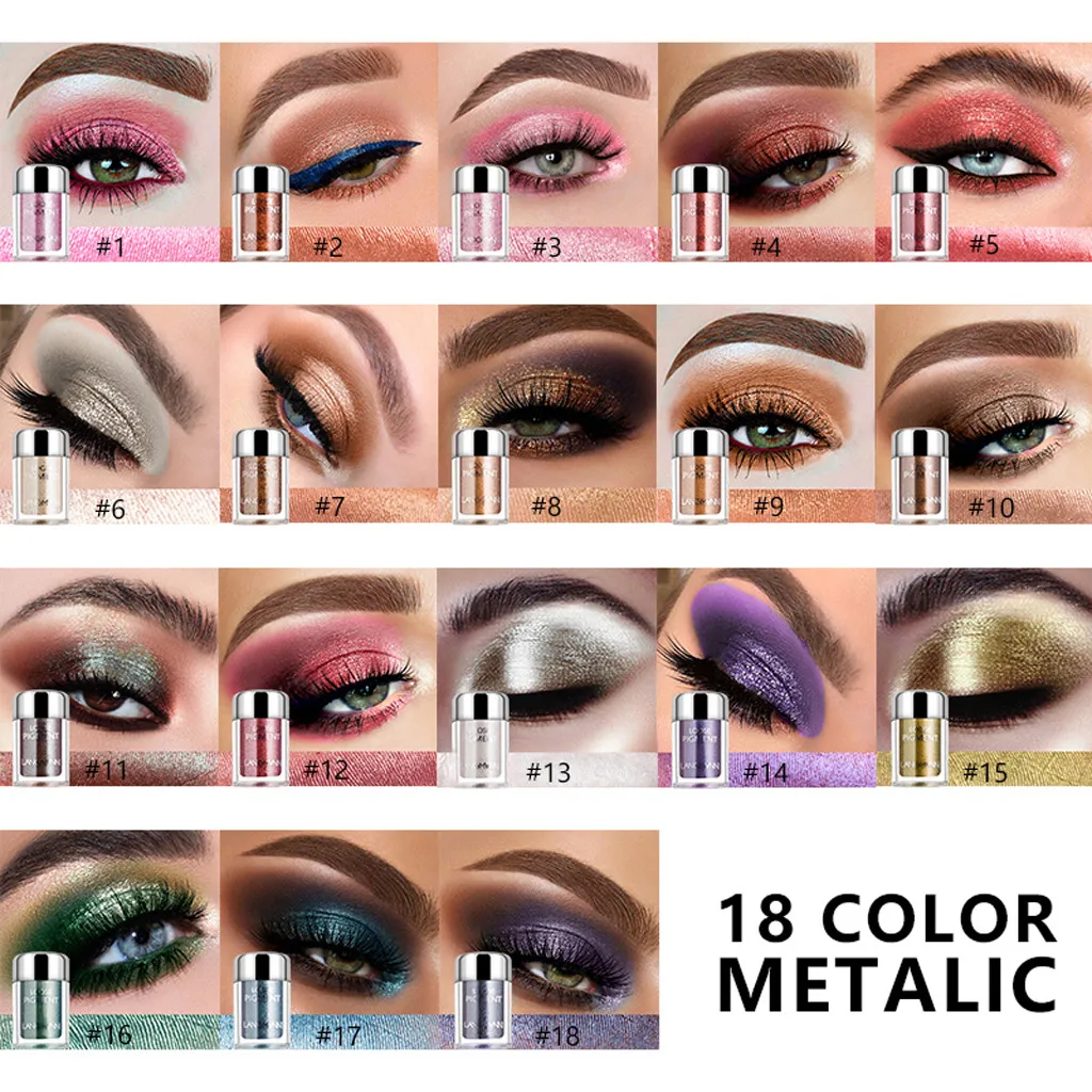 Блестящие Тени Для Век палитра Теней матовые Косметика макияжа Век| |