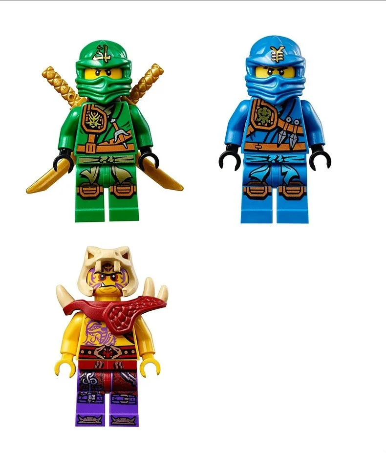 BELA 10324 Ninjago Войдите в змей строительные блоки Фигурки игрушки сборные для детей