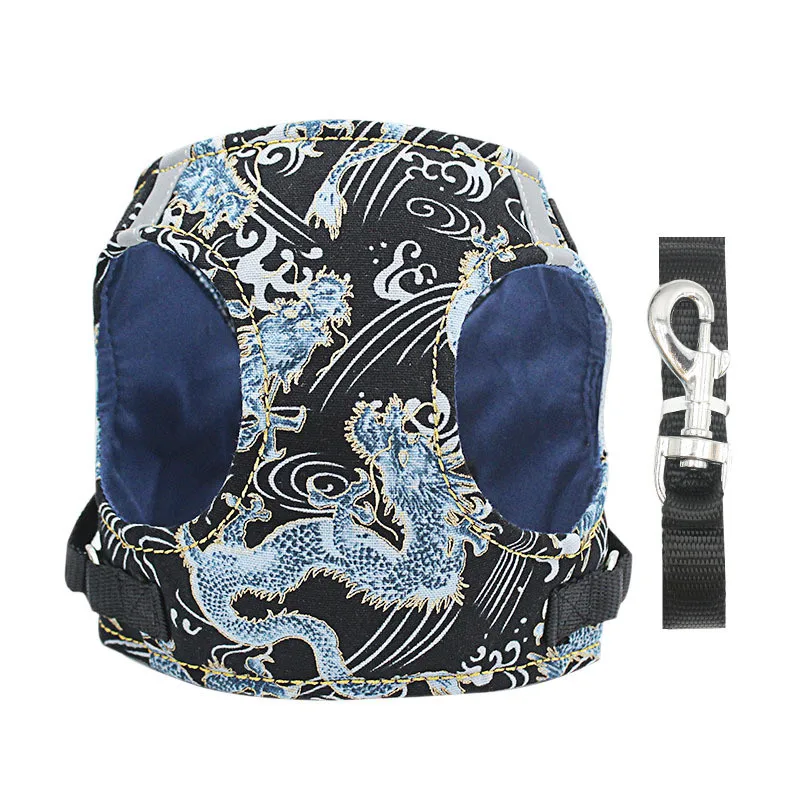 Новинка шлейка для собак чихуахуа маленьких и средних кошек нейлоновая сетка