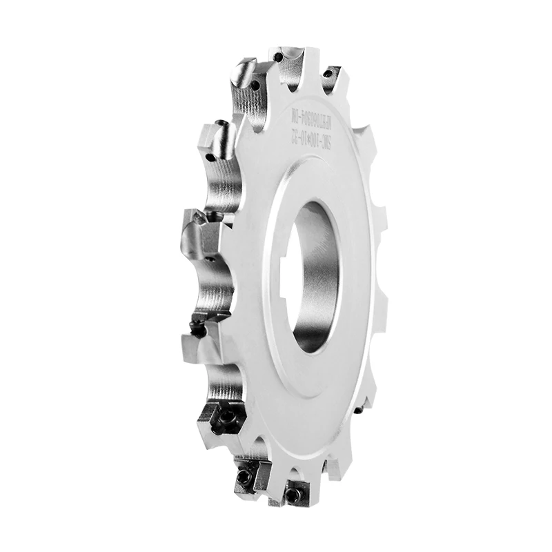 

CNC Side and Face Milling Cutter Plate Keyway-Blades Cutterhead T-Slot End Face Milling Cutter Plate Two-sided Edge 80mm100mm