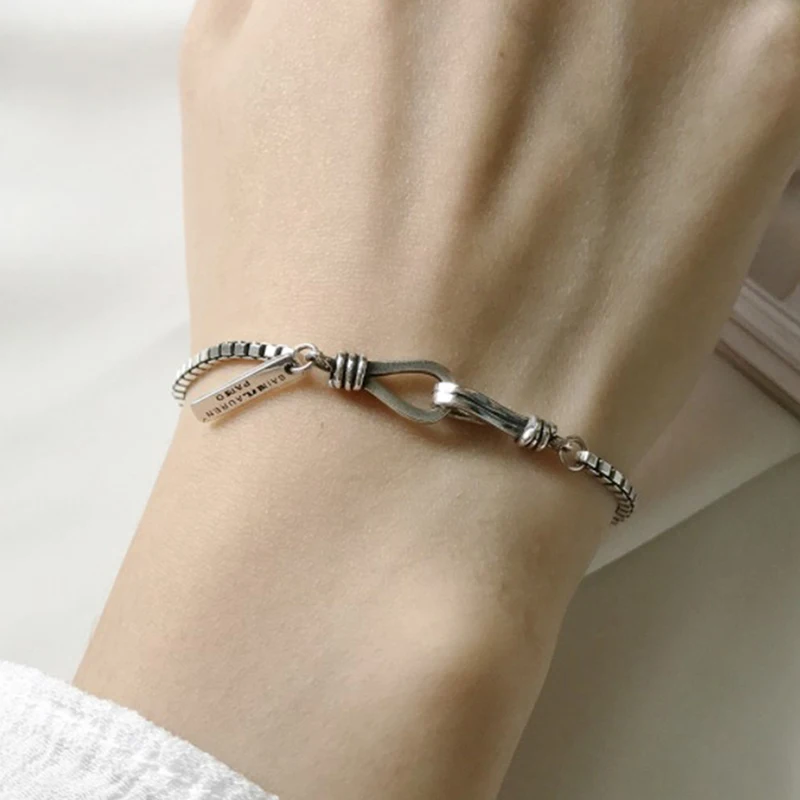 Винтажные геометрические браслеты корейский стиль для женщин свадебные парные