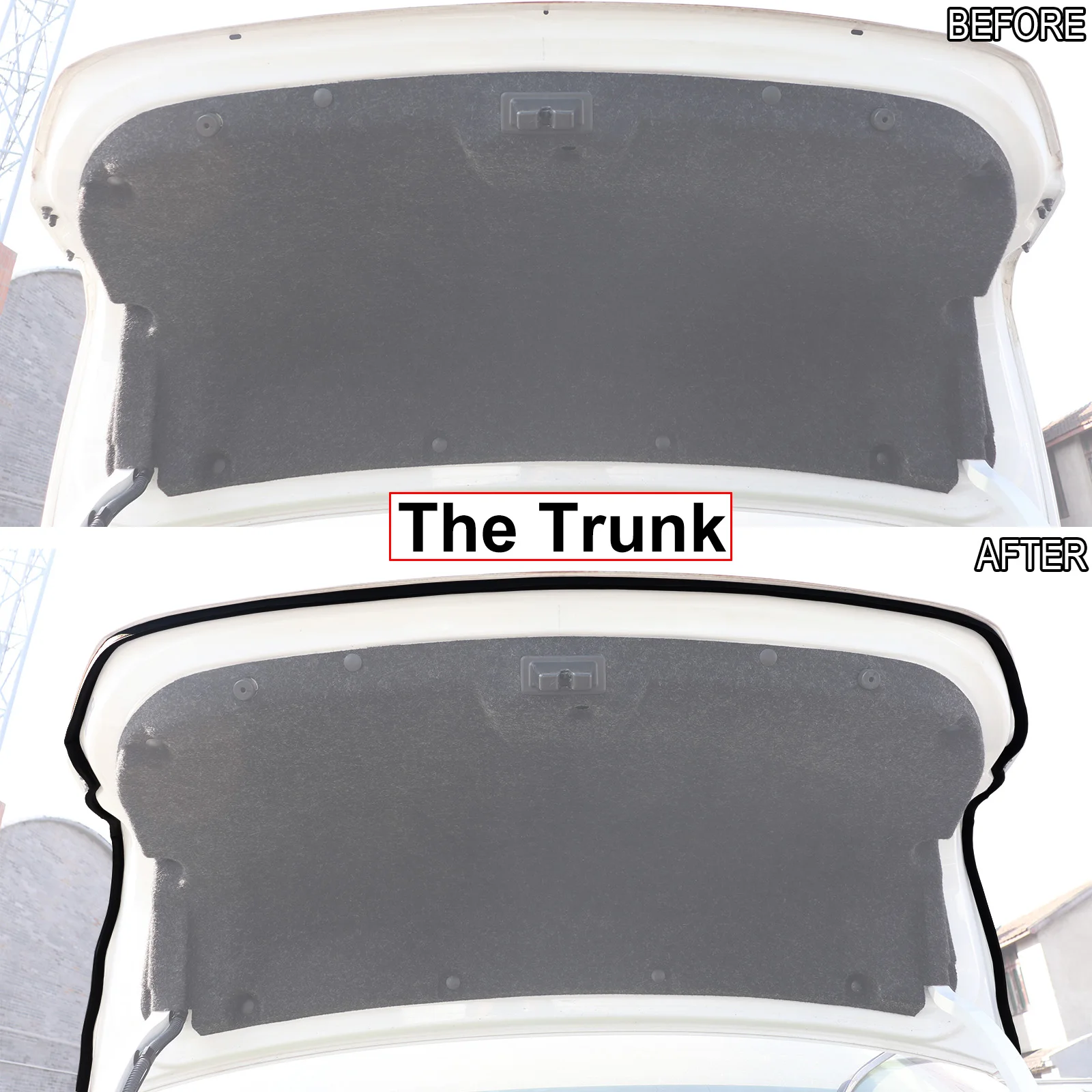 

32.8Ft/10M Car Door Hood Trunk Window Seal Strip Rubber For Volkswagen Touran 1T 5T 2004 2005 2006 2007 2008 2009 2010 2011 2012