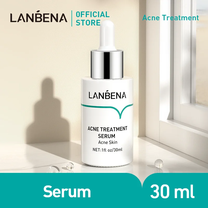 Сыворотка для лечения акне LANBENA олигопептид уменьшение прыщей угрей удаление