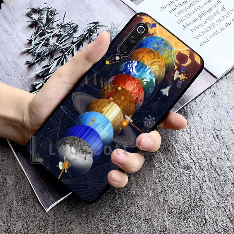 

Space Planet Phone Case For Xiaomi Mi A1 A2 5 6 6PLUS 8 9 SE Lite MIX 2 2S MAX 2 3 Pocophone F1