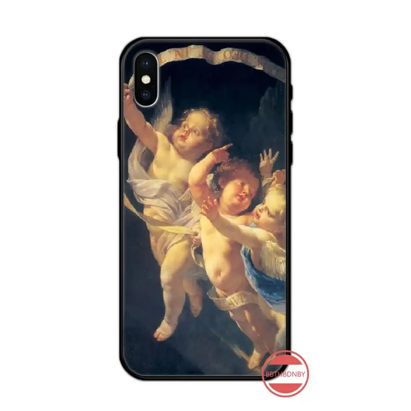 Ренессанс ангелы искусство милая картина клиент высокое качество телефон чехол
