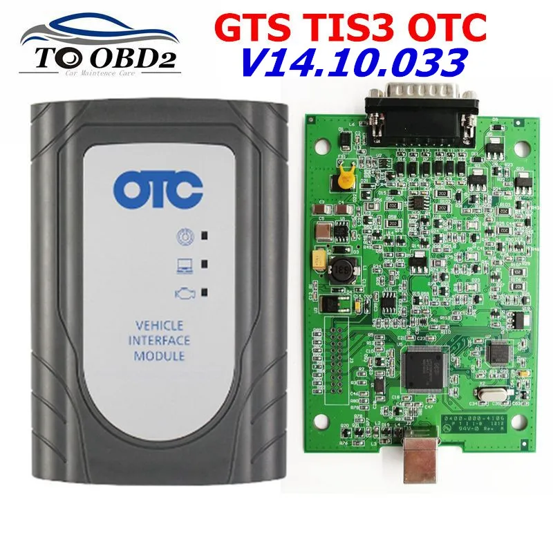 GTS TIS3 OTC сканер для Тойота обновление для Тойота IT2 последние V14.10.033 для Тойота IT3 GTS OTC сканер инструмент