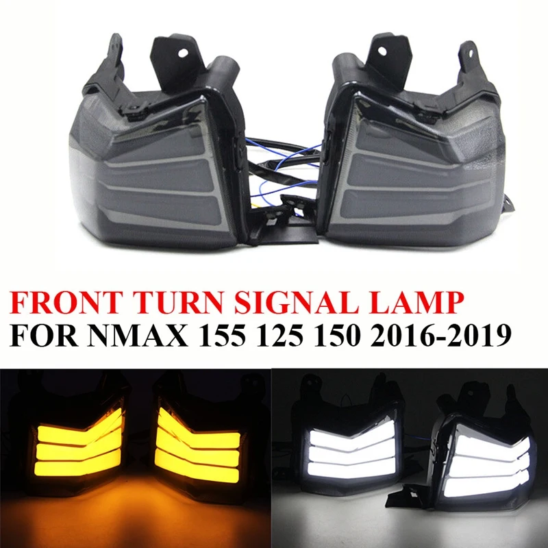 

Motorcycle LED Turn Signal Light Lamp Side Indicator for YAMAHA Nmax155 Nmax125 Nmax150 2016 2017 2018 2019