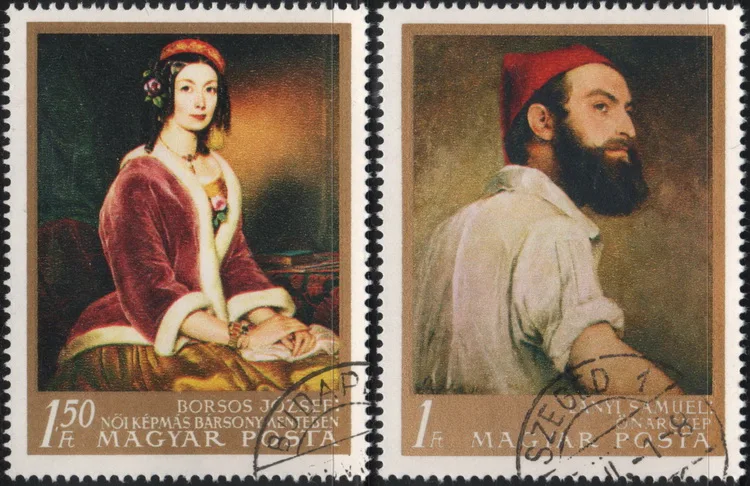 

2 шт./компл. марки почты Венгрии 1996, всемирно известные фигурки масляной живописи, использованные почтовые марки для коллекционирования