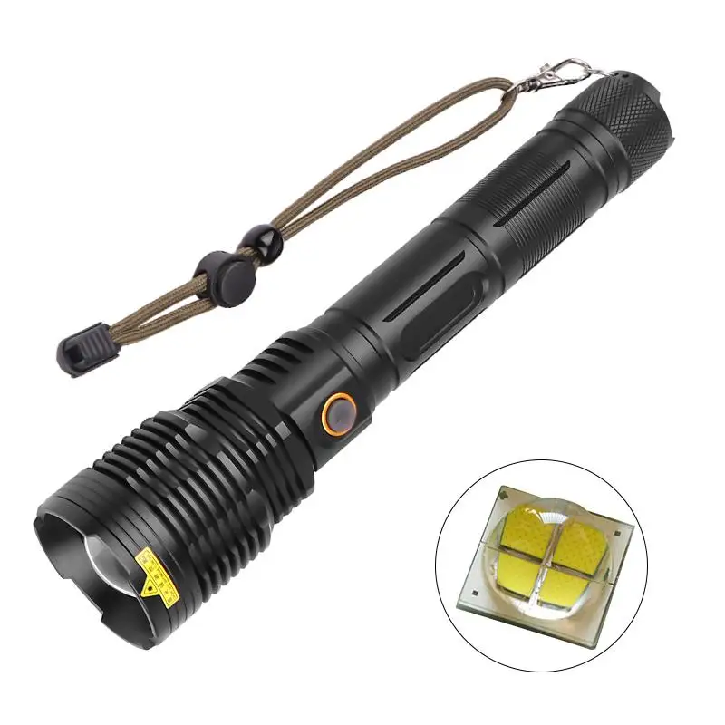 

SOL светодиодный Мощный светодиодный фонарик XHP70 USB Перезаряжаемые фонарь с Безопасность молоток для использования вне помещений