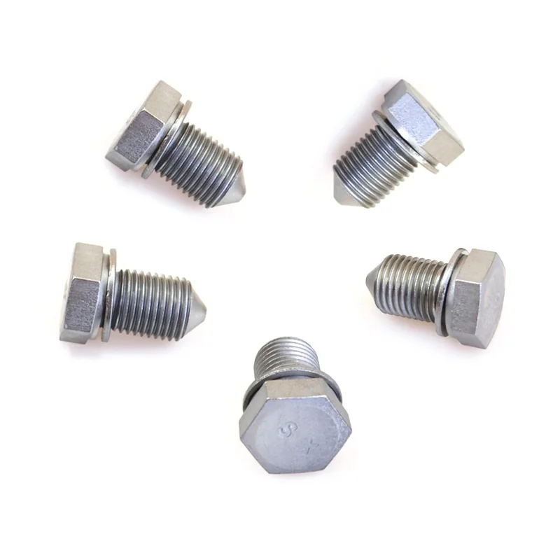 Комплект штепсельных вилок для дренажа автомобильного двигателя винтовая