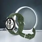 Ремешок для часов Samsung Galaxy Watch 4 40 ммClassic 42 мм, мягкий силиконовый спортивный сменный Браслет для наручных часов 20 мм