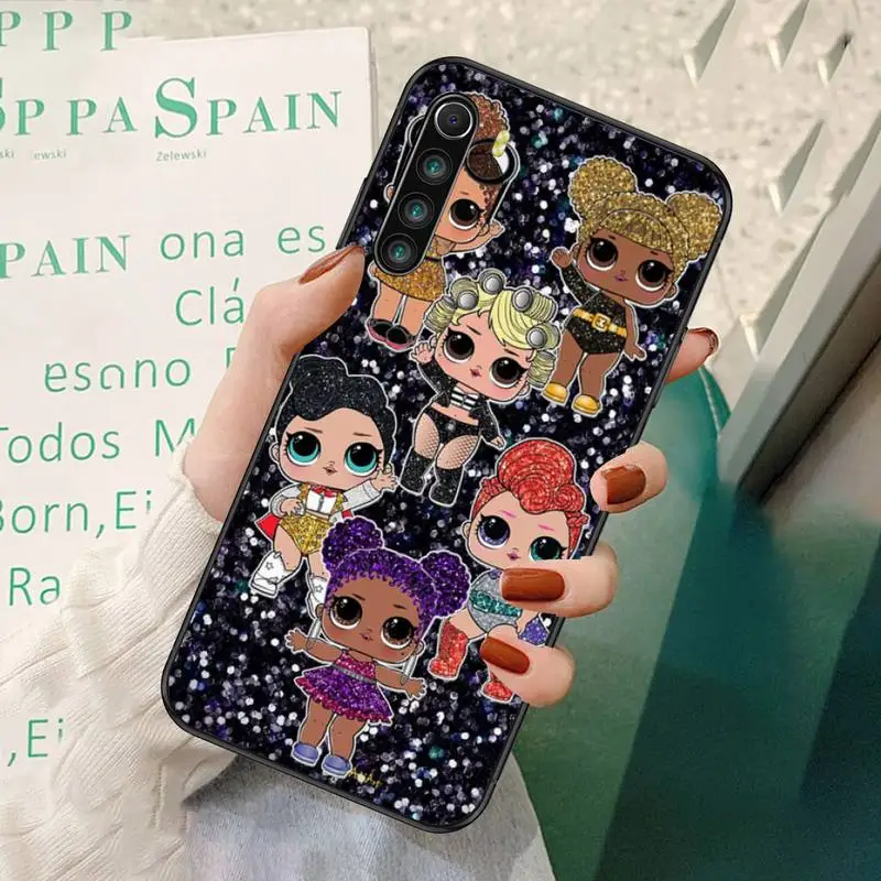 

LJHYDFCNB GIRL Lol Dolls Phone Case For Redmi 7 8 9 A K20 30 Pro Note 8 9 Pro 9s