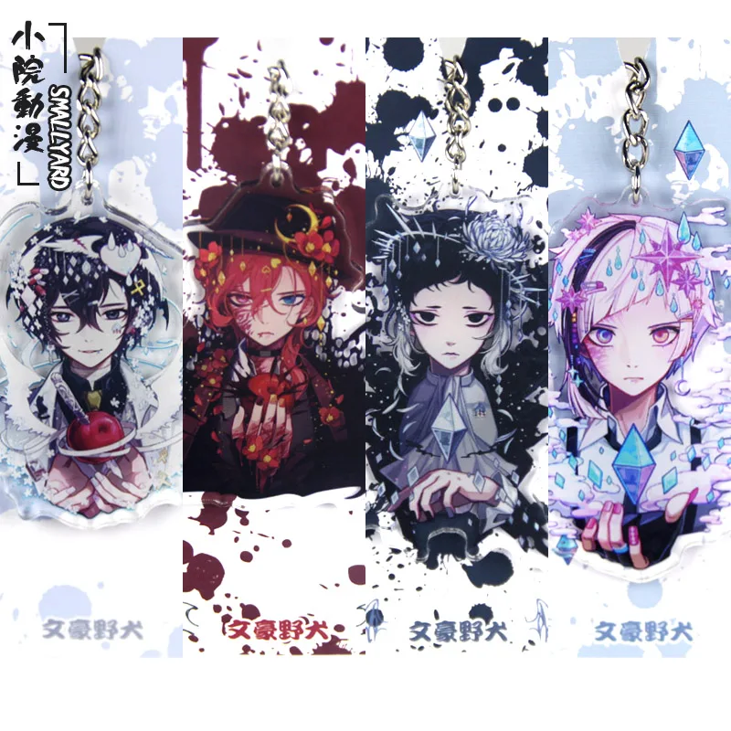 Аниме Bungou бродячие собаки Осаму дадзай Chuya Ryunosuke Edogawa Ranpo Akiko Yosano Косплей акриловый