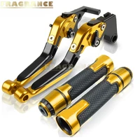 for bmw g650gs f650cs scarver motorcycle accessories brake handle adjustable brake clutch levers handbar end grips
