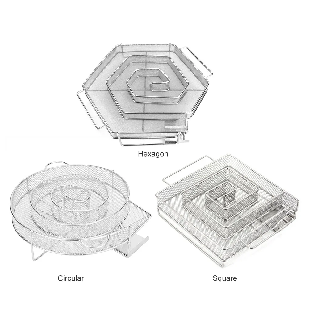 Новый генератор дыма для барбекю гриля или коптильня деревянная пыль горячее и